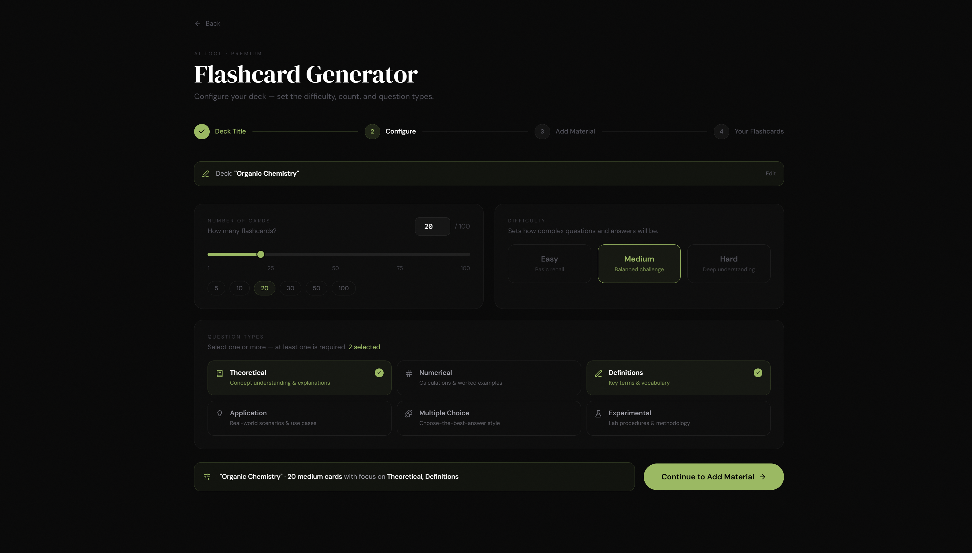 AI Flashcard Generator